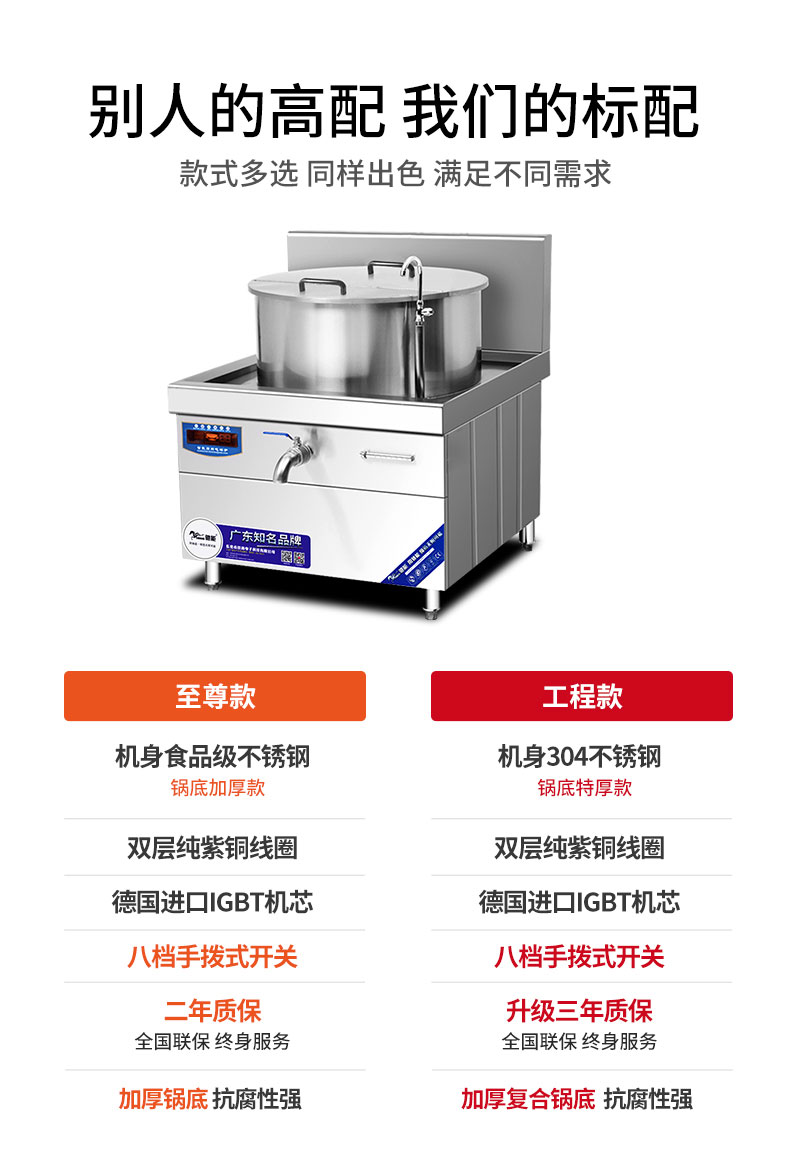 驰能一体式汤炉款式