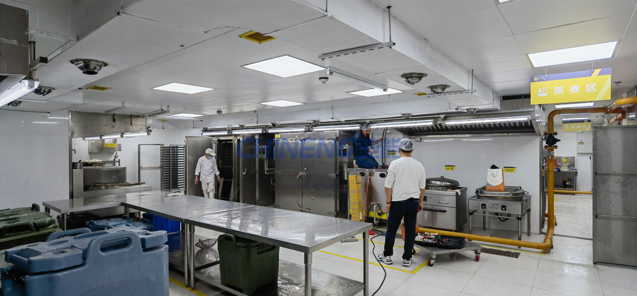 School canteen kitchen