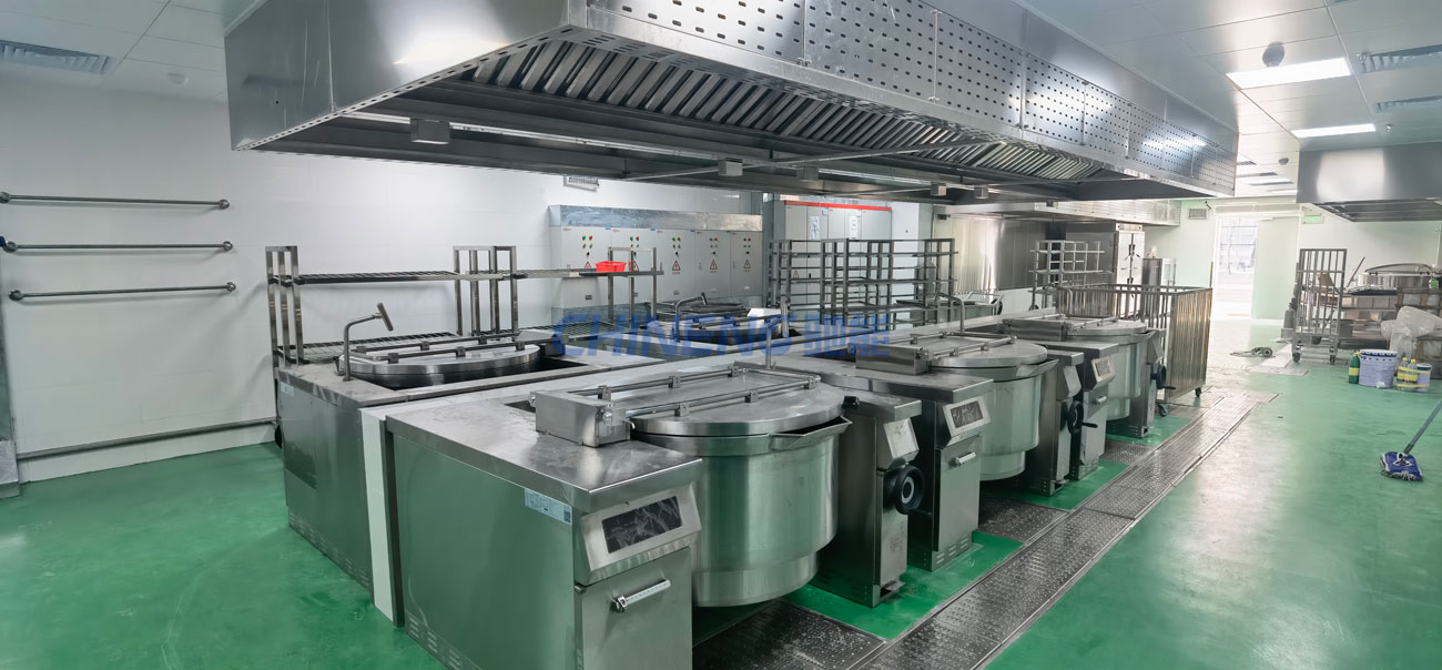 Catering center kitchen solution