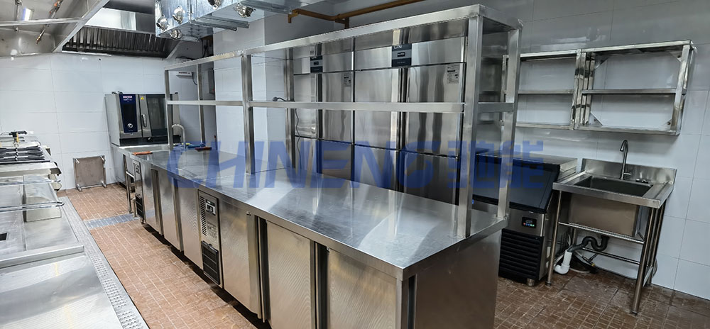 Customized Unit canteen kitchen Case