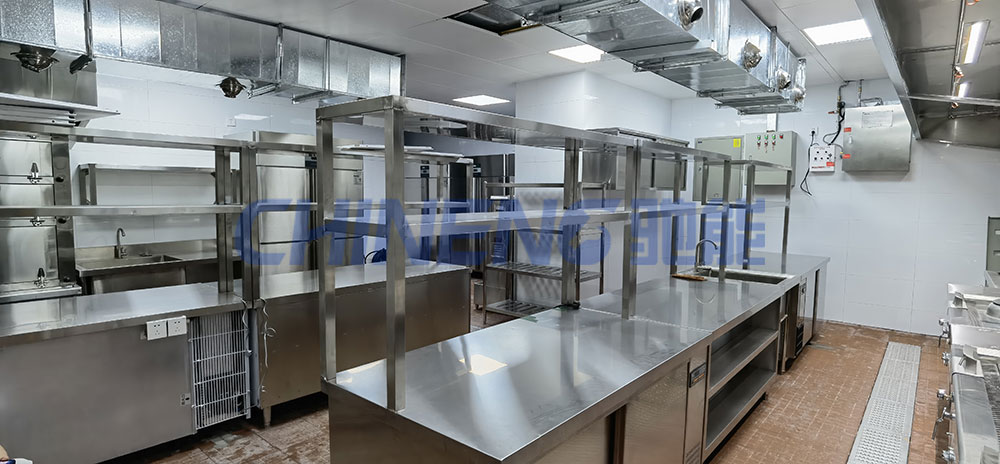 Customized Hospital canteen kitchen Case