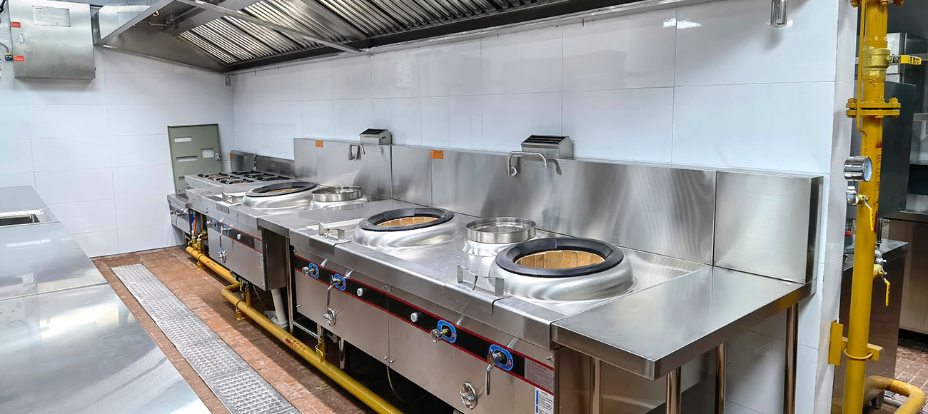 Chinese restaurant kitchen solution