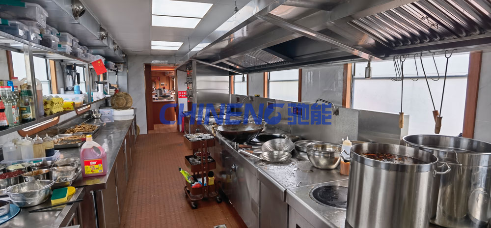 Customized Chinese restaurant kitchen Case