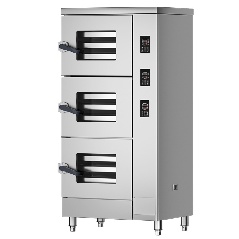 3-Door Display Steamer Cabinet