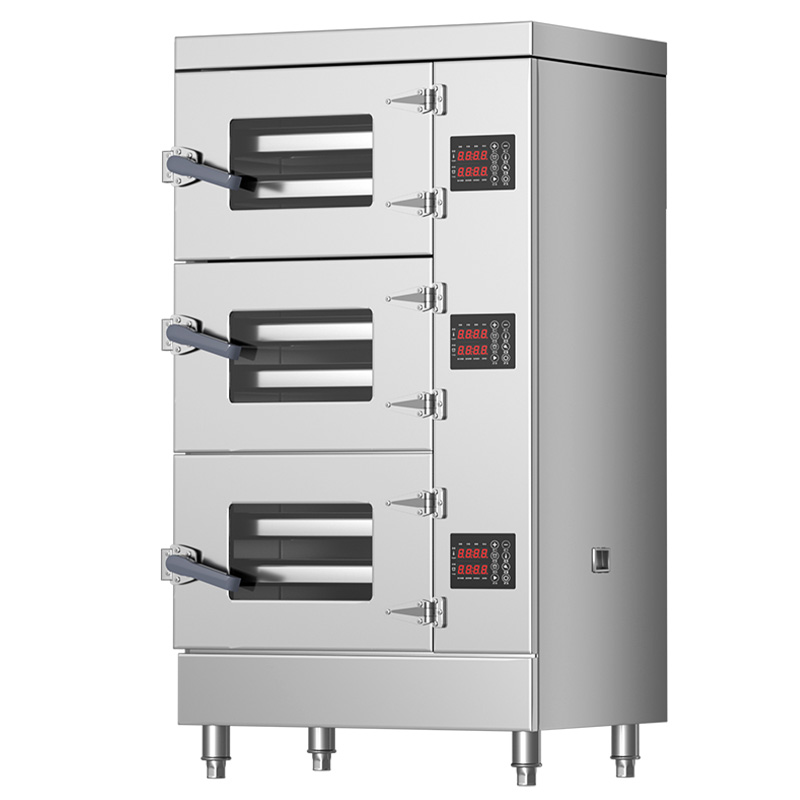 3-Door Display Steamer Cabinet