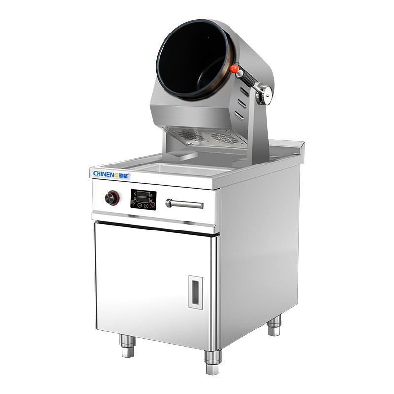 Compact Tabletop Automatic Stir-Fry Machine