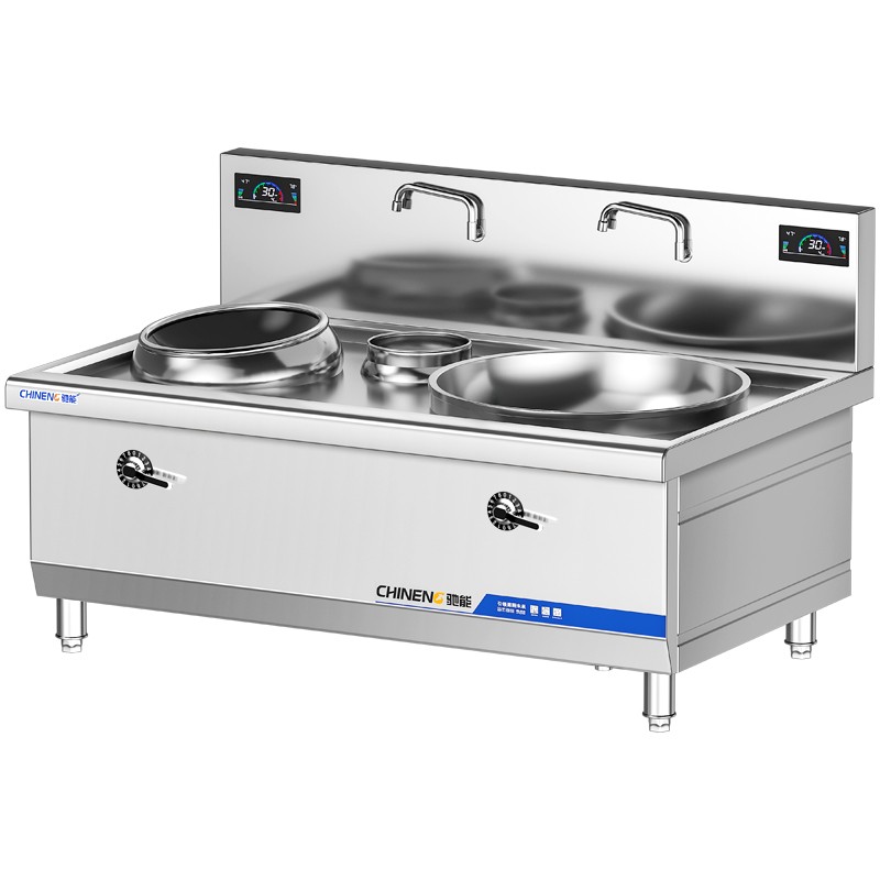 Electromagnetic Wok Combo Stove